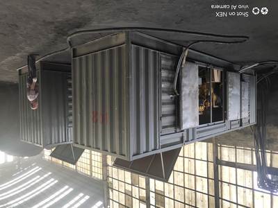 趙縣租賃發電機 本地化服務助力河北公路工程建筑